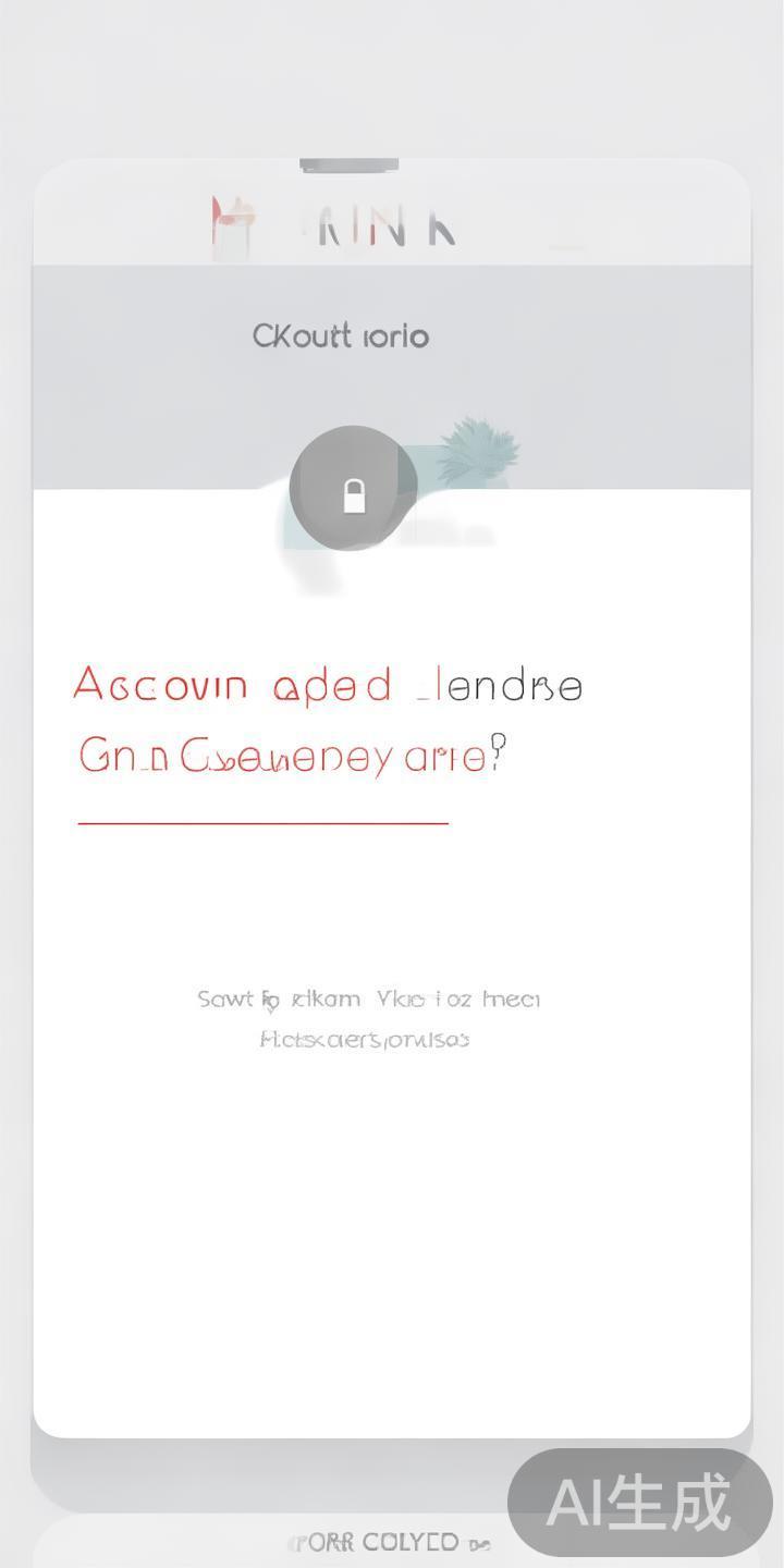 当您尝试登录时，页面会显示提示信息。例如：“账号已